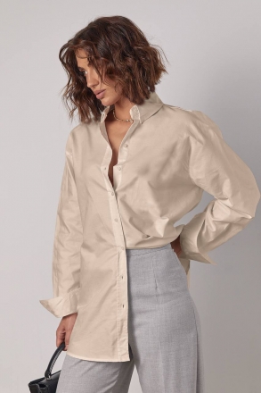 Сорочка 291 бежевий