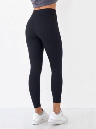 Лосини в рубчик 254 чорні